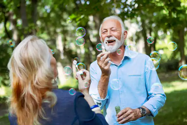 bubbles game for seniors