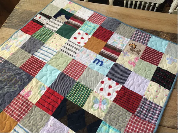 memory quilt craft for seniors