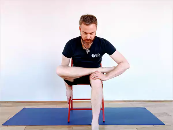 Seated Piriformis Stretch